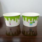 فنجان بستنی چاپی سفارشی یکبار مصرف ، فنجان بستنی کاغذی با درب