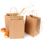 کیسه های بسته بندی سفارشی چاپ بر اساس آب دستگیره طناب پایین کاغذ پایین