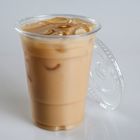 12oz 16oz فنجان نوشیدنی یکبار مصرف پلاستیک برای لوگوی سفارشی چای بابا