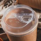Pp قهوه پلاستیکی قهوه پوشاننده برای نوشیدنی گرم 100٪ منابع تجدیدپذیر با دوام