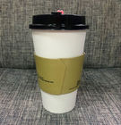قهوه بدون آستین فنجان کاغذ داغ با چاپ افست فلکسو با رنگ های مختلف چاپ افست