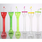 900ml Clear Party LED Yard Cup Cocktail PET Slush Ice Cup 40cm ارتفاع