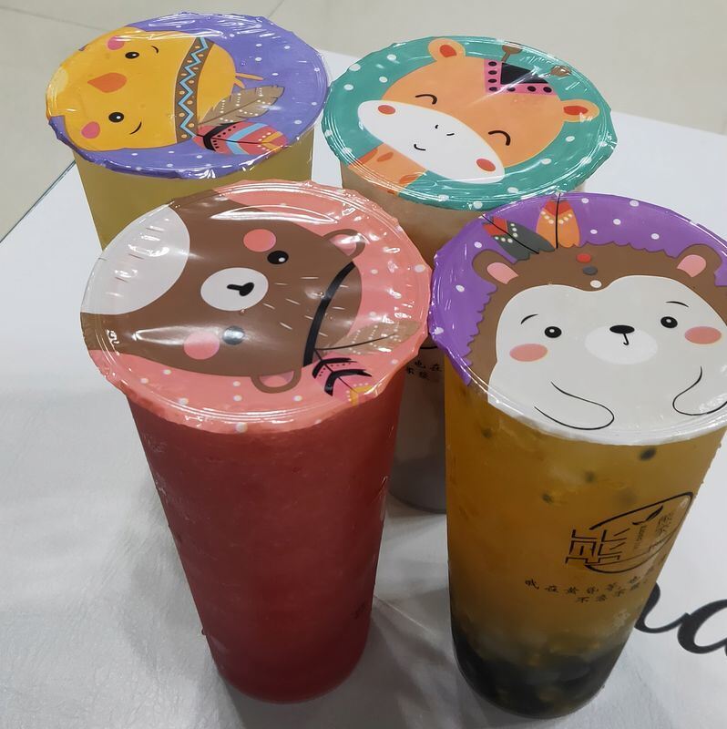Custom Cup Sealing Film Sealer Film PP Cup Bubble Tea Sealing Film for PP PET Cup