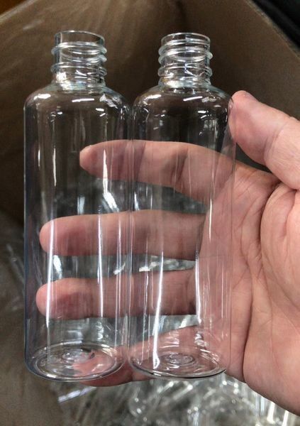 بطری آب اسپری پت خالی ، بطری اسپری مه آلود 30 Ml 50 Ml 100 Ml